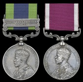 Pair: Lance-Dafadar Moji Ram, 20th Lancers
India General Service 1908-35, 1 clasp, North West Frontier 1930-31...