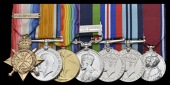 Seven: Subadar-Major Said Amir, 2-12th Frontier Force Regiment, late 59th Rifles

1914 Star, with clasp (No.2121...