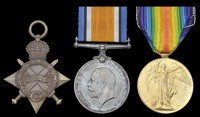 Three: Driver T. L. Young, Royal Engineers

1914-15 Star (90240 Dvr., R.E.); British War and Victory Medals (90240...