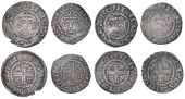 Henry II (1154-1189), Short Cross coinage, Pennies (4), all London, class Ib 1 (2), Alward, alward · on · l[vn],...