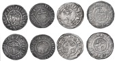 Henry II (1154-1189), Short Cross coinage, Pennies (4), class Ib 1, Lincoln, Rodbert, rodbert · on · nico,...