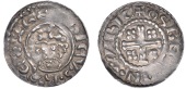 Henry II (1154-1189), Short Cross coinage, Penny, class Ib 2, Worcester, Osber, osbe[r ·] on · wiric, 1.47g/6h...