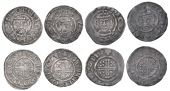 Richard I (1189-1199), Pennies (4), class Ic/III mule, York, Turkil, tvrkil · on · ever, 1.22g/3h (SCBI Mass 856;...