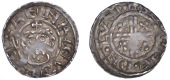 Richard I (1189-1199), Penny, class IVa, London, Stivene, stivene · on · lvnd, x of rex omitted, rev. n of...