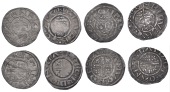 Richard I (1189-1199), Pennies (4), all class IVb, Canterbury, Meinir, meinir · on · ca, 1.16g/8h (SCBI Mass...