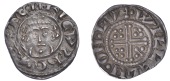 John (1199-1216), Penny, class Va 2, London, Willelm, willelm · on · lv, 1.48g/10h (SCBI Mass 1283; Allen obv. die...