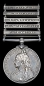Queen’s South Africa 1899-1902, 5 clasps, Cape Colony, Orange Free State, Transvaal, South Africa 1901, South...