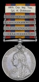 Queen’s South Africa 1899-1902, 4 clasps, Cape Colony, Transvaal, South Africa 1901, South Africa 1902 (29978...
