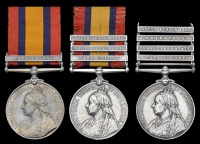 Queen’s South Africa 1899-1902, 1 clasp, Cape Colony (4596 Tpr. R. Beverley, 28th Bn. Imp. Yeo.); another, 3...