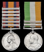 Pair: Sergeant S. Perry, Royal Field Artillery

Queen’s South Africa 1899-1902, 6 clasps, Tugela Heights, Relief...