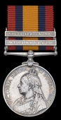 Queen’s South Africa 1899-1902, 2 clasps, Transvaal, South Africa 1901 (9969 Gnr. G. Kimber, 63rd Coy. R.G.A.)...
