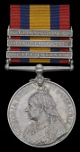 Queen’s South Africa 1899-1902, 3 clasps, Cape Colony, Orange Free State, Transvaal (517 Gr. L. Taylor, Hants. &...