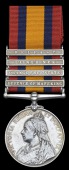 Queen’s South Africa 1899-1902, 4 clasps, Defence of Mafeking, Orange Free State, Laing’s Nek, Belfast (4835...