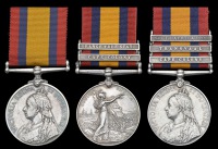 Queen’s South Africa 1899-1902 (3), no clasp (2533 Spr. C. N. Andrews, R.E.); another, 2 clasps, Cape Colony,...