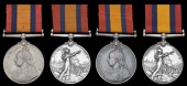 Queen’s South Africa 1899-1902 (4), no clasp (Civ. Condr. J. Napier, A.S.C.; 6612 Civ. Whlr. J. B. Olsen, A.S.C.;...