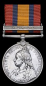 Queen’s South Africa 1899-1902, 1 clasp, Natal (Orderly H. T. Watson, Imp. Hosp. Corps) good very fine	 £120-160