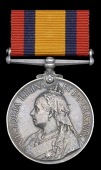 Queen’s South Africa 1899-1902, no clasp (16 Tpr. P. A. Powell, Beaufort W. D.M.T.) minor edge bruising, very...