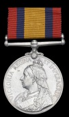 Queen’s South Africa 1899-1902, no clasp (216 L. Corpl. A. Main, Queenstown D.M.T.) minor edge bruising, good very...