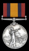 Queen’s South Africa 1899-1902, no clasp (104 Tpr. J. R. Hiscock, Somerset E. D.M.T.) edge bruising, some...
