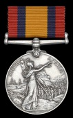 Queen’s South Africa 1899-1902, no clasp (Pte. E. Schutte, Jun., E. Griqualand M.R.) very fine	 £50-70