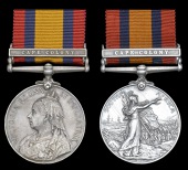 Queen’s South Africa 1899-1902 (2), 1 clasp, Cape Colony (Cpl. R. C. de Lorme, Border Horse; 159 Corpl. J. Turner,...