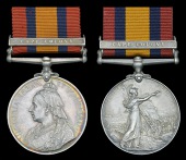Queen’s South Africa 1899-1902 (2), 1 clasp, Cape Colony (960 Serjt. H. Les Meiville, 1st City Vols.; 1194 Corpl....