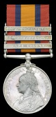 Queen’s South Africa 1899-1902, 3 clasps, Cape Colony, Orange Free State, South Africa 1901 (469 3rd Cl. Tpr. E....