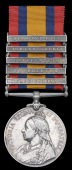 Queen’s South Africa 1899-1902, 5 clasps, Cape Colony, Paardeberg, Driefontein, Johannesburg, Diamond Hill (3569...