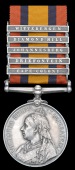 Queen’s South Africa 1899-1902, 5 clasps, Cape Colony, Driefontein, Johannesburg, Diamond Hill, Wittebergen (367...