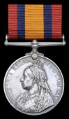 Queen’s South Africa 1899-1902, no clasp (Intrtr. G. Bauman.) minor edge bruise, good very fine	 £80-100