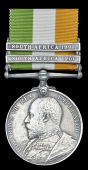 King’s South Africa 1901-02, 2 clasps (Lieut. G. Roy, F.I.D.) edge bruising, some contact marks, very fine	 £180-220