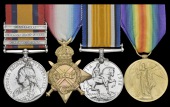 Queen’s South Africa 1899-1902, 3 clasps, Cape Colony, Orange Free State, Transvaal (6763 Pte. J. Hamer, Lanc....