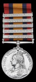 Queen’s South Africa 1899-1902, 5 clasps, Cape Colony, Rhodesia, Orange Free State, Transvaal, South Africa 1901...