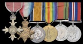 A Second World War O.B.E. group of six awarded to Brigadier  R. J. Wilkins, Sherwood Foresters, late Rifle Brigade...