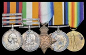 Five: Warrant Officer Class 2 G. J. Sadler, Nottinghamshire & Derbyshire Regiment

Queen’s South Africa...