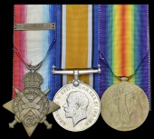 Three: Private C. Kinch, 2nd Battalion Nottinghamshire & Derbyshire Regiment

1914 Star, with (loose) clasp (9668...