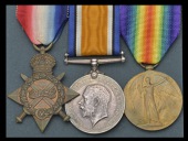 Three: Captain L. J. B. Harrison, 16th Battalion Nottinghamshire & Derbyshire Regiment (Chatsworth Rifles), killed...