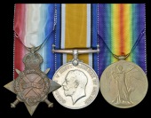 Three: Private G. Betts, Nottinghamshire & Derbyshire Regiment

1914-15 Star (14659 Pte., Notts. & Derby. R.);...