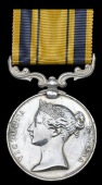 South Africa 1834-53 (Corpl. R. Leggate, 45th Regt.) suspension refitted, severe signs of brooch mounting to...