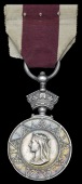 Abyssinia 1867 (Lieut. F. D. Johnson, H.M. 45th Regt.) suspension refitted - screwed into place, some contact marks,...