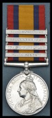 Queen’s South Africa 1899-1902, 4 clasps, Cape Colony, Orange Free State, Johannesburg, Diamond Hill (4357 Pte. J....