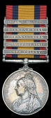 Queen’s South Africa 1899-1902, 5 clasps, Cape Colony, Orange Free State, Johannesburg, Diamond Hill, South Africa...