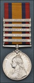 Queen’s South Africa 1899-1902, 5 clasps, Cape Colony, Orange Free State, Transvaal, South Africa 1901, South...
