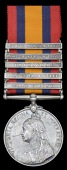 Queen’s South Africa 1899-1902, 5 clasps, Cape Colony, Orange Free State, Transvaal, South Africa 1901, South...