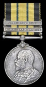 Africa General Service 1902-56, 2 clasps, Somaliland 1902-04, Jidballi (795 Sepoy Mech Singh, Bikanir C.C.) edge...