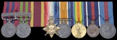 Seven: Subadar-Major Lal Singh, 14th Sikhs, killed in action, Gallipoli, 4 June 1915

India General Service...