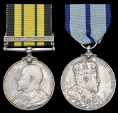 Pair: Captain T. E. Madden, 17th Infantry, Indian Army

Africa General Service 1902-56, 1 clasp, Somaliland...