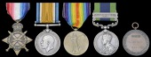 Four: Sepoy Nowroze Khan, 33rd Punjabis

1914-15 Star (No. 2512 Sepoy Nowroze Khan, 33 Pjbis.); British War and...