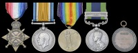 Four: Sepoy Nowroze Khan, 33rd Punjabis

1914-15 Star (No. 2512 Sepoy Nowroze Khan, 33 Pjbis.); British War and...