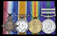 Three: Subadar Judhbir Singh, 52nd Sikhs Frontier Force

1914-15 Star (Subdr., 52 Sikhs F.F.); Victory Medal...